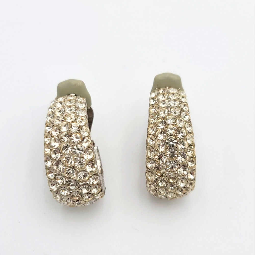 Ciner Rhinestone Earrings